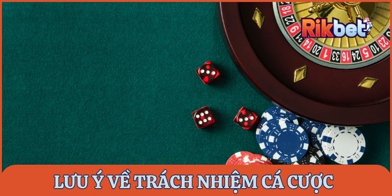 Miễn trừ trách nhiệm và cá cược an toàn tại Rikbet